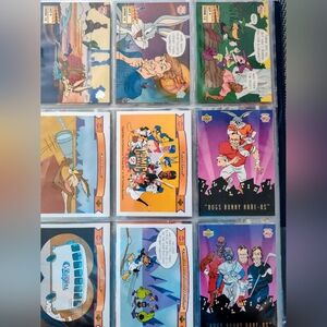 1993 Looney Tunes Trading Cards Collection 100+ Cards-Gretzky, Jordan, Montana